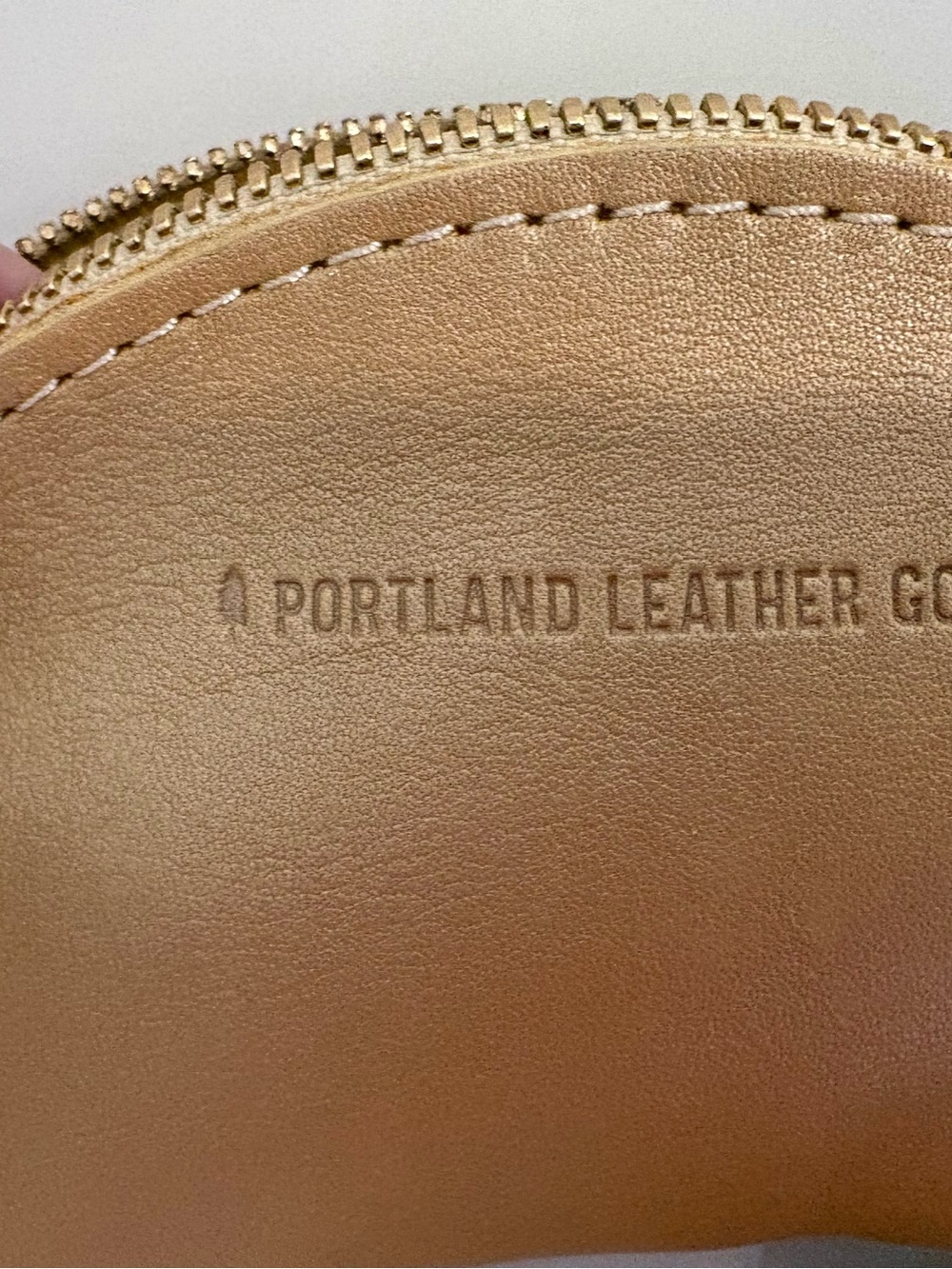 Portland Leather Taco Pouch, Honeycomb - Picture 2 of 5